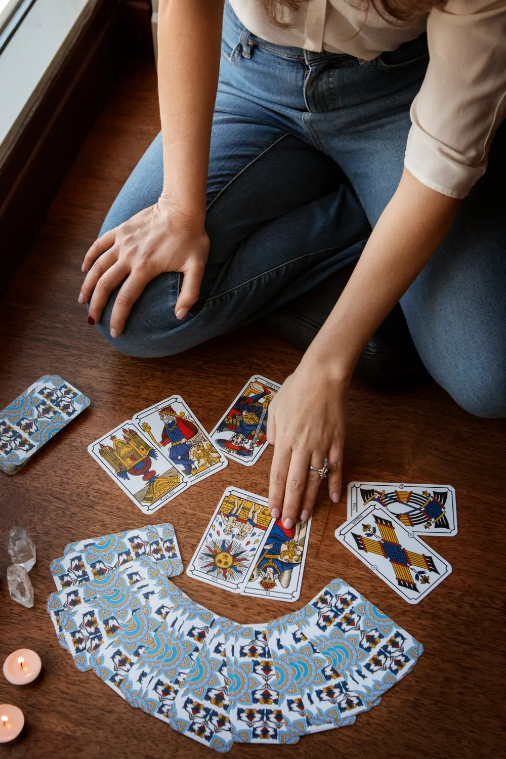 Cartas del tarot en Tarot IA